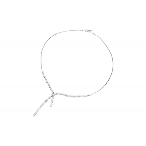 Srebrny komplet z cyrkoniami