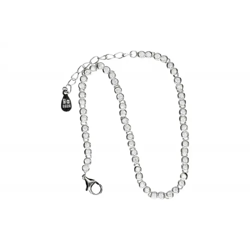 Srebrny komplet z cyrkoniami