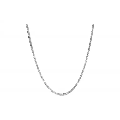 Srebrny łańcuszek - lisi ogon 55cm