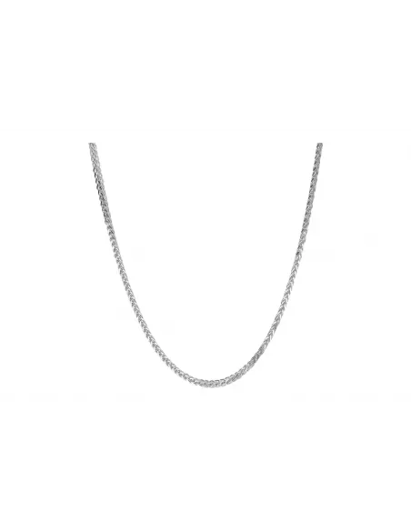 Srebrny łańcuszek - lisi ogon 55cm