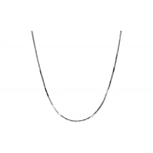 Srebrny łańcuszek - ozdobny 42cm