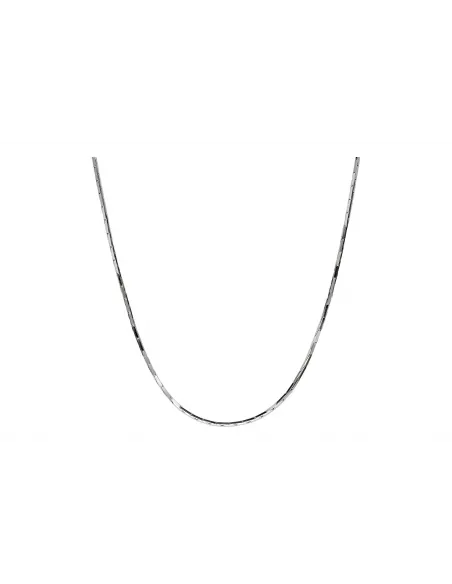 Srebrny łańcuszek - ozdobny 42cm