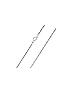 Srebrny łańcuszek żmijka 45cm 2