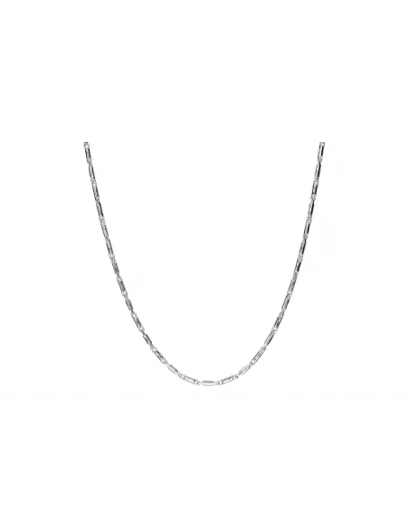 Srebrny łańcuszek - ozdobny 42cm