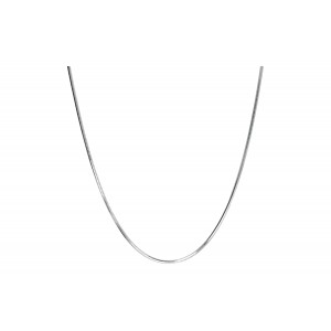 Srebrny łańcuszek - linka 55cm