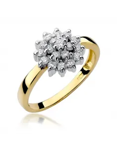 Pierścionek z brylantem 0,40ct