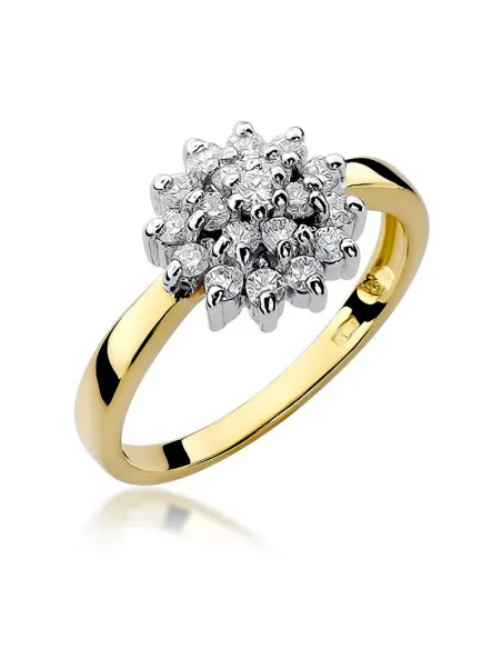 Pierścionek z brylantem 0,40ct