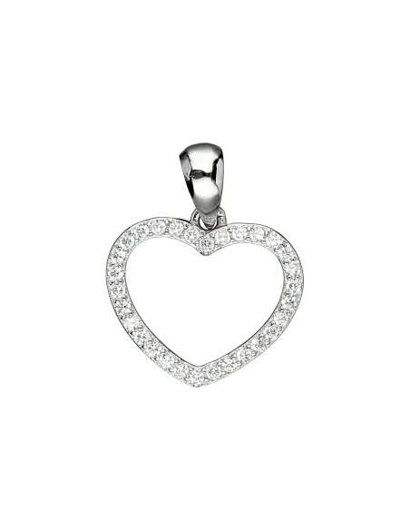 Srebrna zawieszka serce