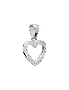 Srebrna zawieszka serca 2
