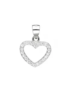 Srebrna zawieszka serca