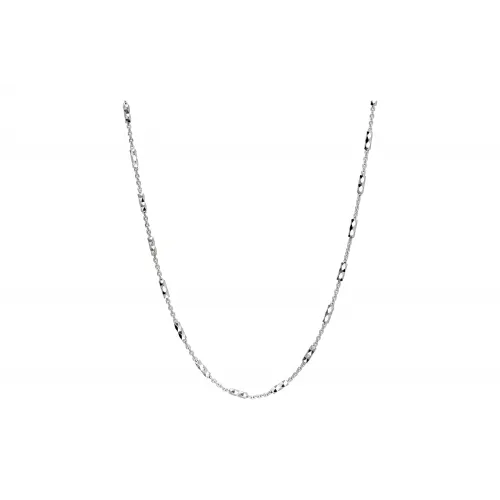 Srebrny łańcuszek - ozdobny 50cm