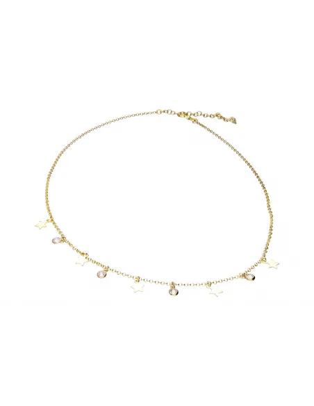 Pozłacany komplet - naszyjnik + bransoletka