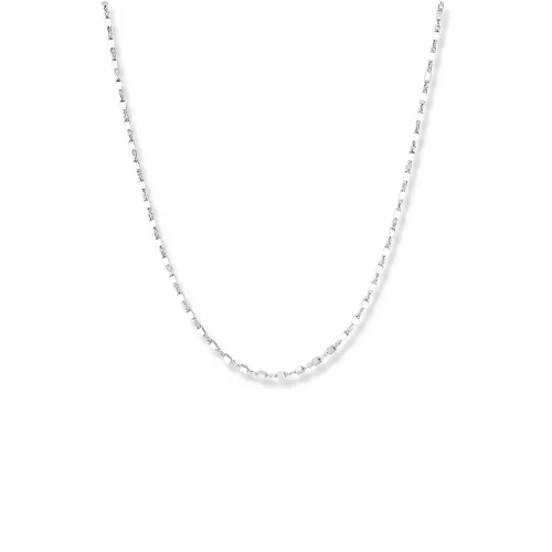 Srebrny łańcuszek - ozdobny 45cm