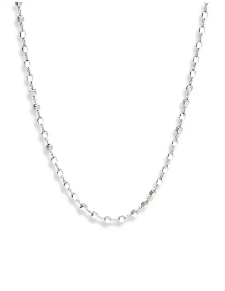 Srebrny łańcuszek - ozdobny 45cm