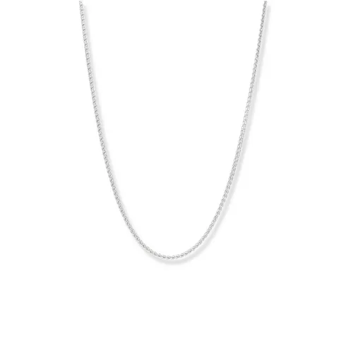 Srebrny łańcuszek - lisi ogon 55cm