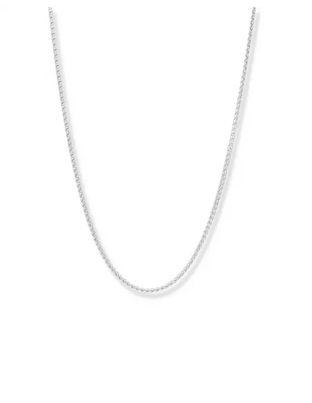 Srebrny łańcuszek - lisi ogon 55cm