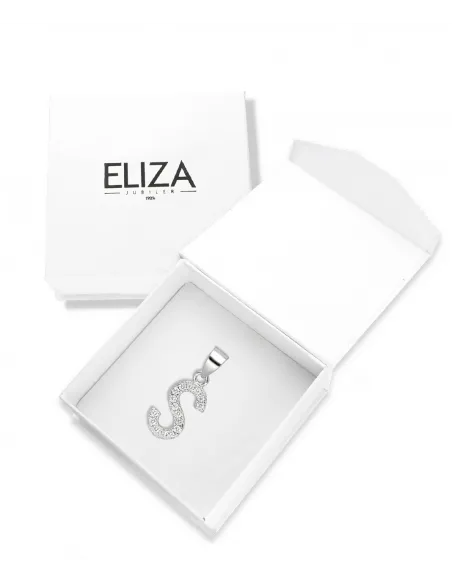 Srebrna Zawieszka - Literka S