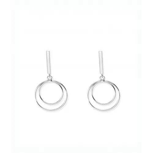 Srebrne Kolczyki - Kółka