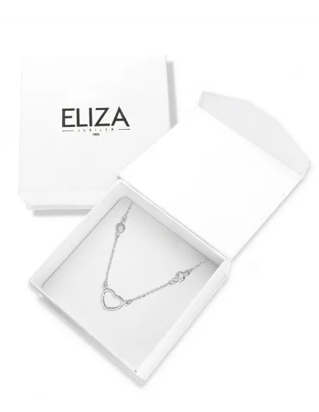 Srebrny Naszyjnik - Serce
