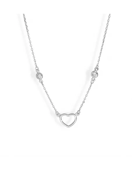 Srebrny Naszyjnik - Serce
