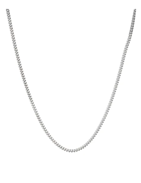 Srebrny Łańcuszek - Pancerka 45cm