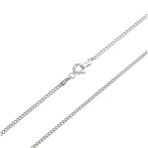 Srebrny Łańuszek - Pancerka 50cm