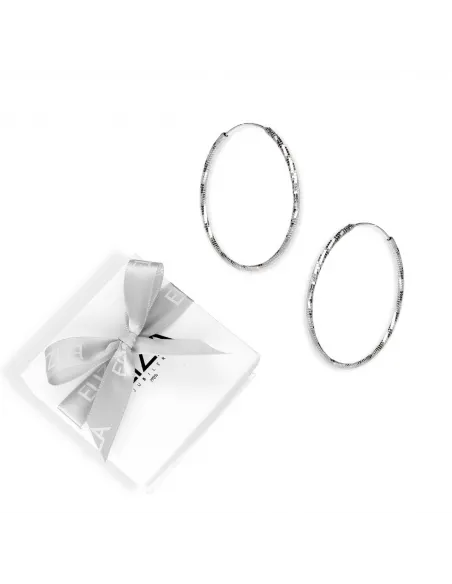 Srebrne Kolczyki - Koła