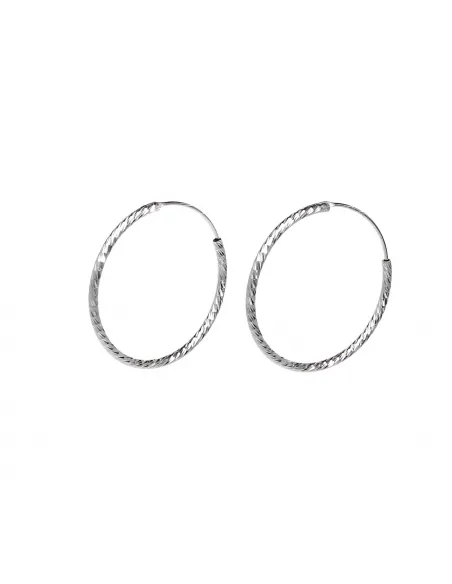 Srebrne Kolczyki - Koła