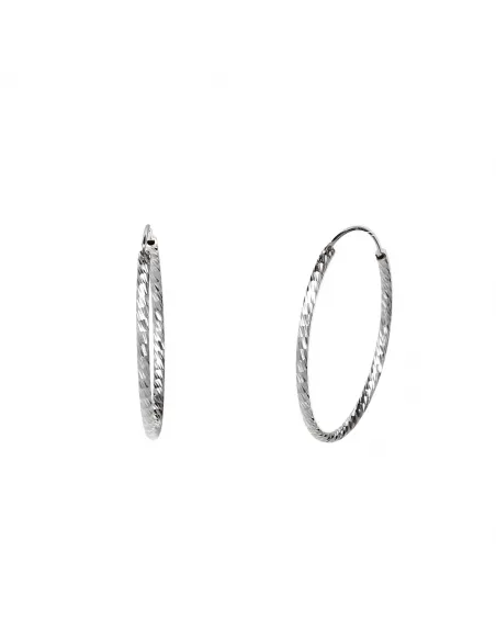 Srebrne Kolczyki - Koła