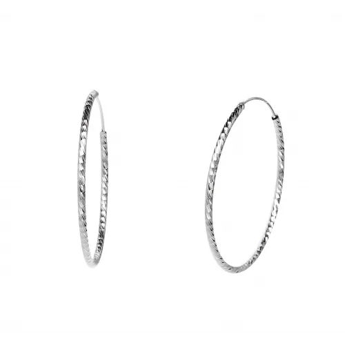 Srebrne Kolczyki - Koła