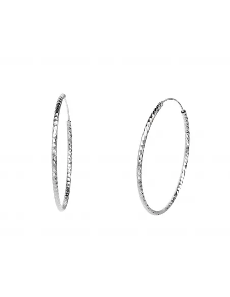 Srebrne Kolczyki - Koła