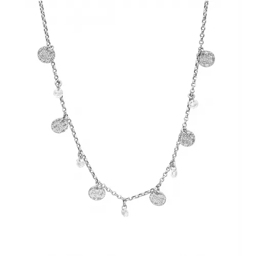 Srebrny Naszyjnik - Blaszka