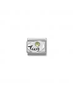 Composable Silver Sierpień Kamień Urodzinowy Perydot 330505/08