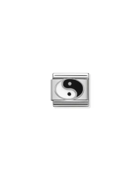 Composable Silver Ying Yang 330202/14