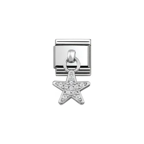 Composable Silver Wisząca Gwiazda 331800/05