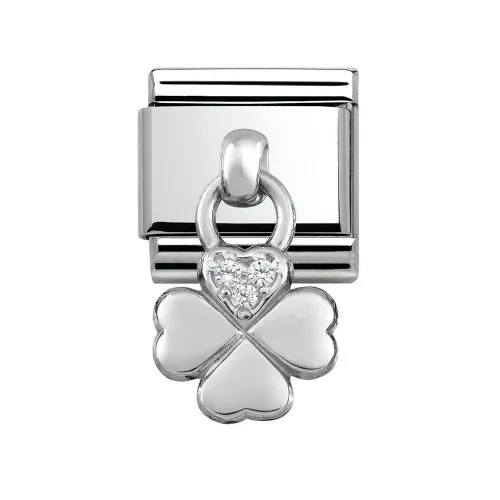 Composable Silver Wisząca Koniczynka 331800/02