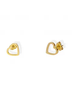 Kolczyki STAL CHIRURGICZNA - Serce