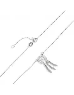 Srebrny Naszyjnik - Łapacz Snów 2