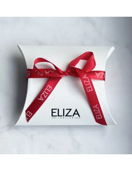 Pozłacana Bransoletka Na Sznurku - Cyrkonia