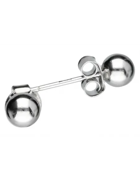 Srebrne kolczyki kulki - 0,5cm