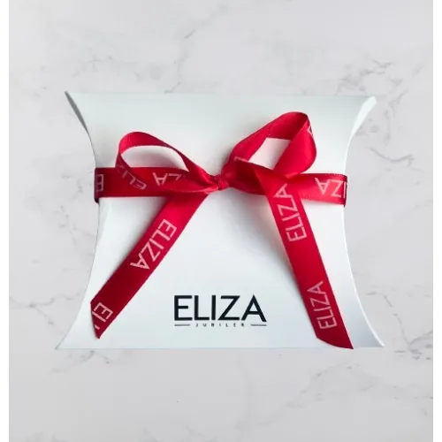 Srebrna Bransoletka Na Sznurku - Krzyżyk