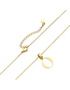 Naszyjnik z literką O 2