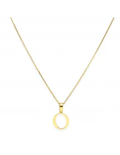 Naszyjnik z literką O