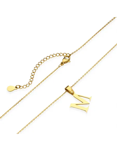 Naszyjnik z literką M