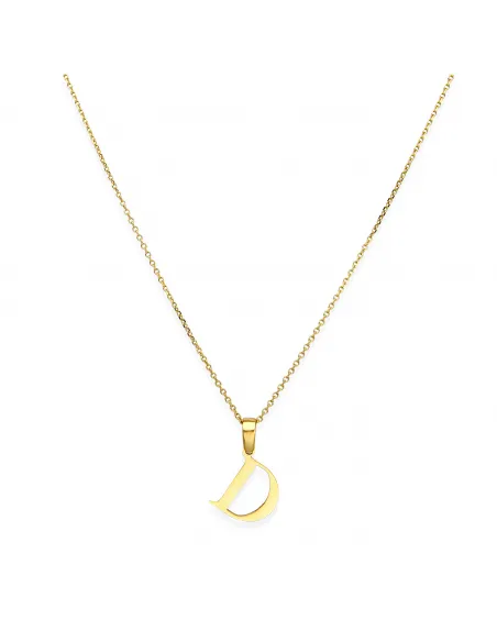 Naszyjnik z literką D