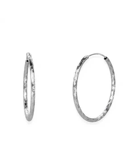 Srebrne Kolczyki Koła