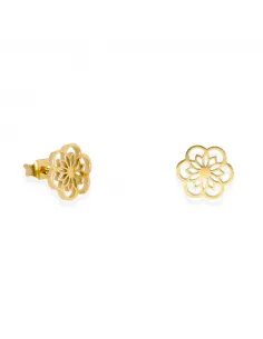 Kolczyki STAL CHIRURGICZNA - Kwiatek