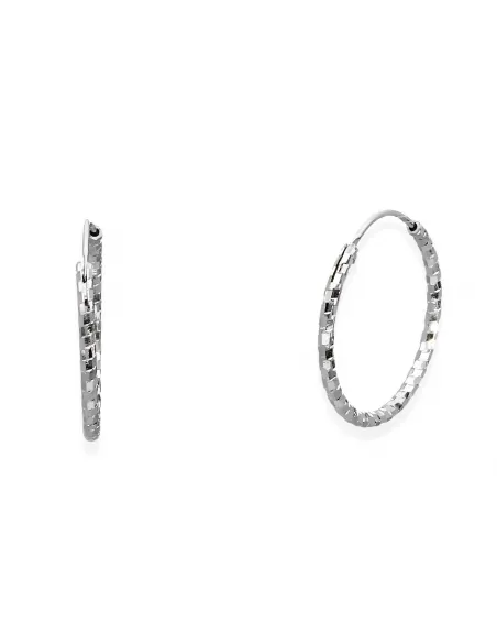 Srebrne Kolczyki - Koła