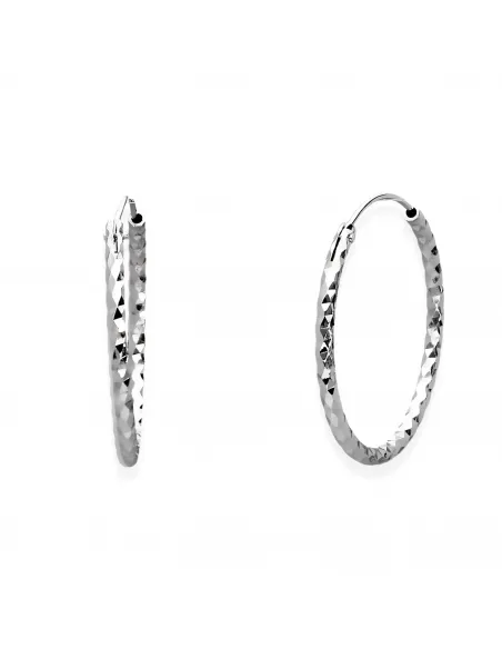 Srebne Kolczyki - Koła