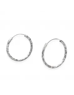 Srebrne Kolczyki - Koła 2